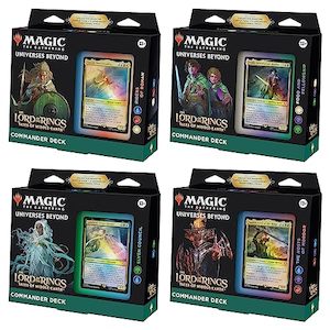 Magic: The Gathering The Lord of The Rings: Tales of Middle-Earth Commander Deck…