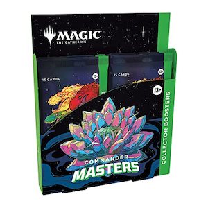 Magic: The Gathering Commander Masters Collector Booster Box - Multi-color, 4 Packs 60 Cards