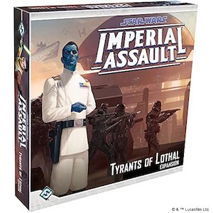 Internet only: Star Wars Imperial Assault Board Game Tyrants of Lothal EXPANSION - Epic Sci-Fi Miniatures Strategy Game for Kids and Adults, Ages 14+, 1-5 Players, 1-2 Hour Playtime, Made by Fantasy Flight Games