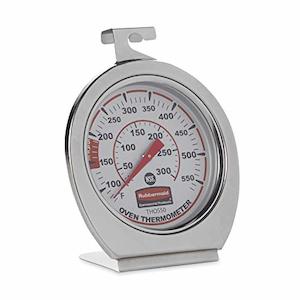 Internet only: Rubbermaid Commercial Stainless Steel Oven/Grill/Smoker Thermometer (Instant Read)