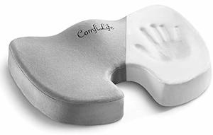 ComfiLife Memory Foam Coccyx Cushion for Tailbone and Sciatica Pain Relief (Prem…