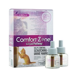 Internet only: Feliway Diffuser Refills for Cats & Kittens (2 Pack) by Comfort Zone