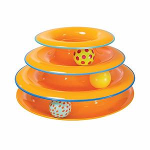 Petstages 3-Tier Tower of Tracks Cat Toy (Interactive)