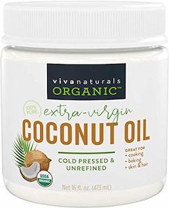 Internet only: Viva Naturals Organic Virgin Coconut Oil, 16 fl. oz. (473mL)