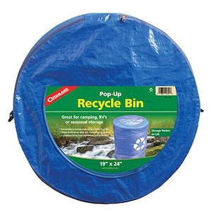 Internet only: Coghlan's Pop-Up Recycle Bin (Blue, 19" x 24")