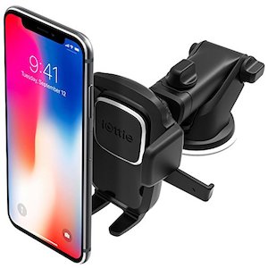 iOttie Easy One Touch 4 Car Mount Phone Holder for iPhone, Samsung, Moto, Huawei…