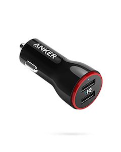 Internet only: Anker Metal Dual USB Car Charger (24W, 4.8A)