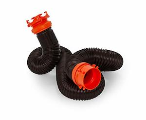 Camco RhinoFLEX RV Sewer Hose Extension Kit with Swivel Fitting, 10 ft (39774)