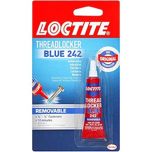 Internet only: Loctite Blue 242 Heavy Duty Threadlocker (0.2oz, Single)