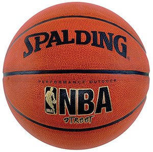 Spalding NBA Street Outdoor Basketball, Orange, Size 6 (28.5in)