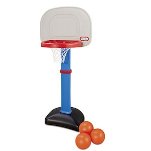 Little Tikes Easy Score Basketball Set (3 Balls Included) – Blue, Amazon Excl.