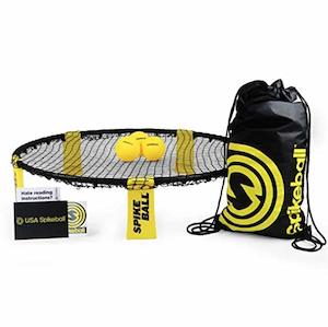 Spikeball 3-Ball Kit Game Set for Backyard, Beach, Park and Indoors