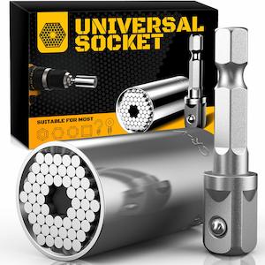 Internet only: Universal Socket Wrench Set (Mechanic Tools)