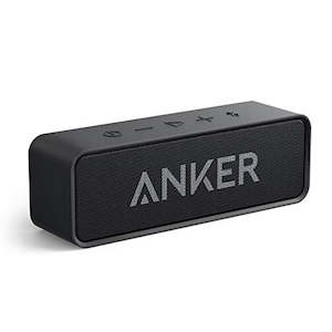 Anker Soundcore Upgraded Bluetooth Speaker (IPX5 Waterproof), Stereo Sound, 24 H…