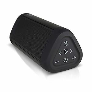 Internet only: OontZ Angle 3 Ultra Waterproof 5.0 Bluetooth Speaker | 14 Watts | Hi-Quality Sound & Bass | 100 Ft Wireless Range | Play 2, 3 or More Speakers Together | OontZ App (Black)