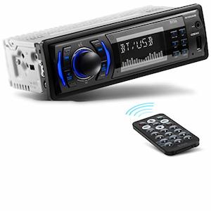 BOSS Audio Systems 616UAB Single-Din Car Stereo with LCD, Bluetooth Audio & Hand…