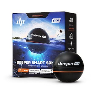 Deeper PRO Smart Sonar Castable & Portable WiFi Fish Finder for Kayaks, Boats & …