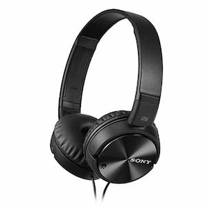 Internet only: Sony MDRZX110NC Noise-Canceling Headphones (Black)