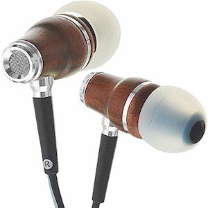 Symphonized NRG 3.0 Wood Wired In-Ear Headphones with Microphone, Stereo Sound (…