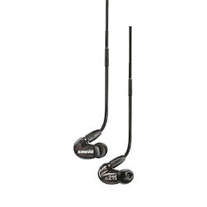 Shure SE215-K Professional Sound Isolating Earphones with Single Dynamic MicroDr…