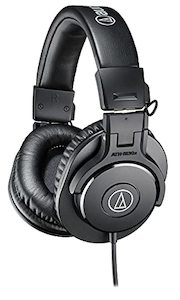 Audio-Technica ATH-M30x Professional Studio Monitor Headphones (Black)