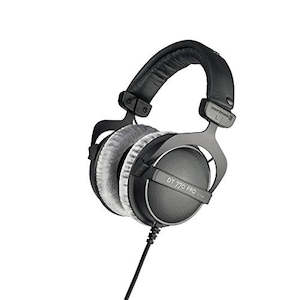 Internet only: beyerdynamic DT 770 PRO 80 Ohm Gray Over-Ear Studio Headphones (Enclosed Design, Wired for Recording/Monitoring)