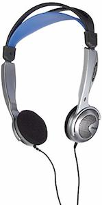 Internet only: Koss KTXPRO1 Titanium Portable Headphones with Volume Control (Single Unit), Standard Packaging