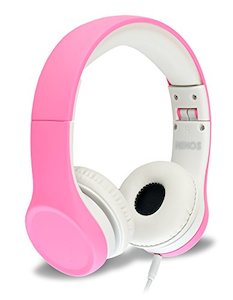 Kids Volume-Limited Headphones (Pink) by [Brand] [Model Number]