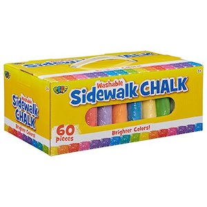 POOF 60-Piece Sidewalk Chalk Set (60 Pieces)