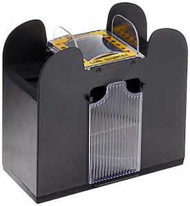 Automatic Playing Card Shuffler with 6 Decks (Battery Operated)