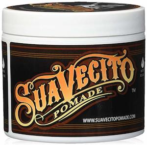 Suavecito Original Pomade 4 oz (1 Pack) - Medium Hold, Medium Shine Hair Gel for…