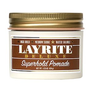 Layrite Superhold Pomade, 4.25 oz (Orange)