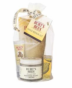 Burt's Bees Gift Set with Gloves [3 Hand Repair Products] - Almond Milk Han…