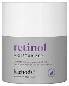 Baebody Retinol Moisturizer Cream (1.7 oz) for Face, Neck & Décolletage with Re…