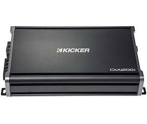 Kicker CX1200.1 1200W Mono Digital Car Audio Amplifier (1,200 W)