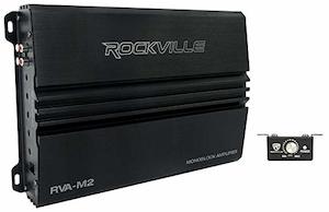 Rockville RVA-M2 2500W Peak/625W RMS 1 Ohm Mono Amplifier Car Amp with Remote (Incl.)