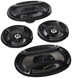 Pioneer TS-165P and TS-695P Car Audio Component Speaker Set (2 Pairs, 200W 6.5" …