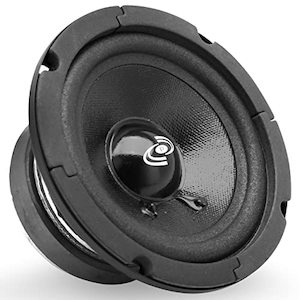 Pyle PDMR5 5" 200W Peak High Performance Mid-Range Car Speaker with 15 Oz Magnet…