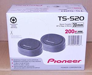 Pioneer TS-S20 20mm High-Power Component Dome Tweeter