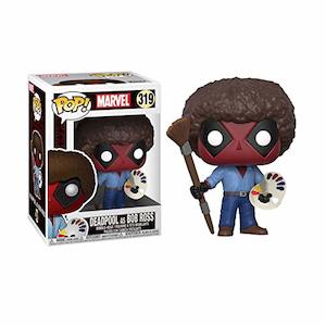 Funko POP! Marvel: Deadpool Playtime - Bob Ross (Figurine)