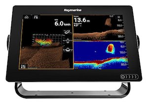 Raymarine Axiom 9 Fish Finder w/ Built-in GPS, WiFi, Chirp Sonar & RealVision 3D…