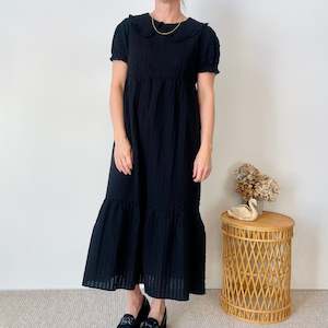 Collared Maxi Dress (L)