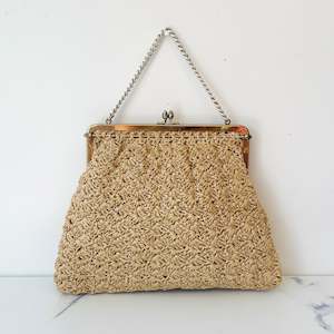 Second hand clothing: Woven Hand Bag