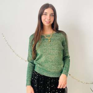 Sparkly Vintage Knit (XS)