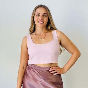 Second hand clothing: Ruby Cropped Cami (S-M)