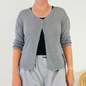 Vintage 3/4 Sleeve Cardigan (M-L)