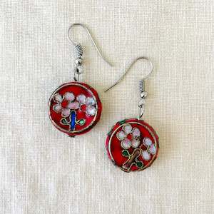 Cloisonné Earrings