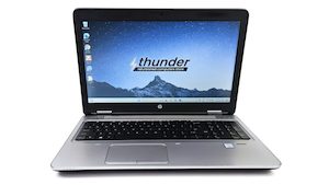 Computer: 15.6″ HP ProBook 650 G2 laptop – i5 6th Gen, 8GB RAM, 256GB SSD