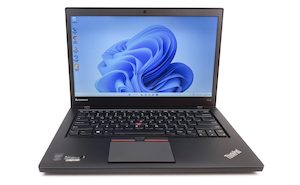 Computer: 14″ Lenovo ThinkPad T450s laptop – i5 5th Gen, 8GB RAM, 256GB SSD