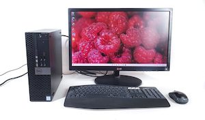 Dell OptiPlex 7040 Desktop PC Bundle – i5 6th Gen, 16GB RAM, 512GB SSD